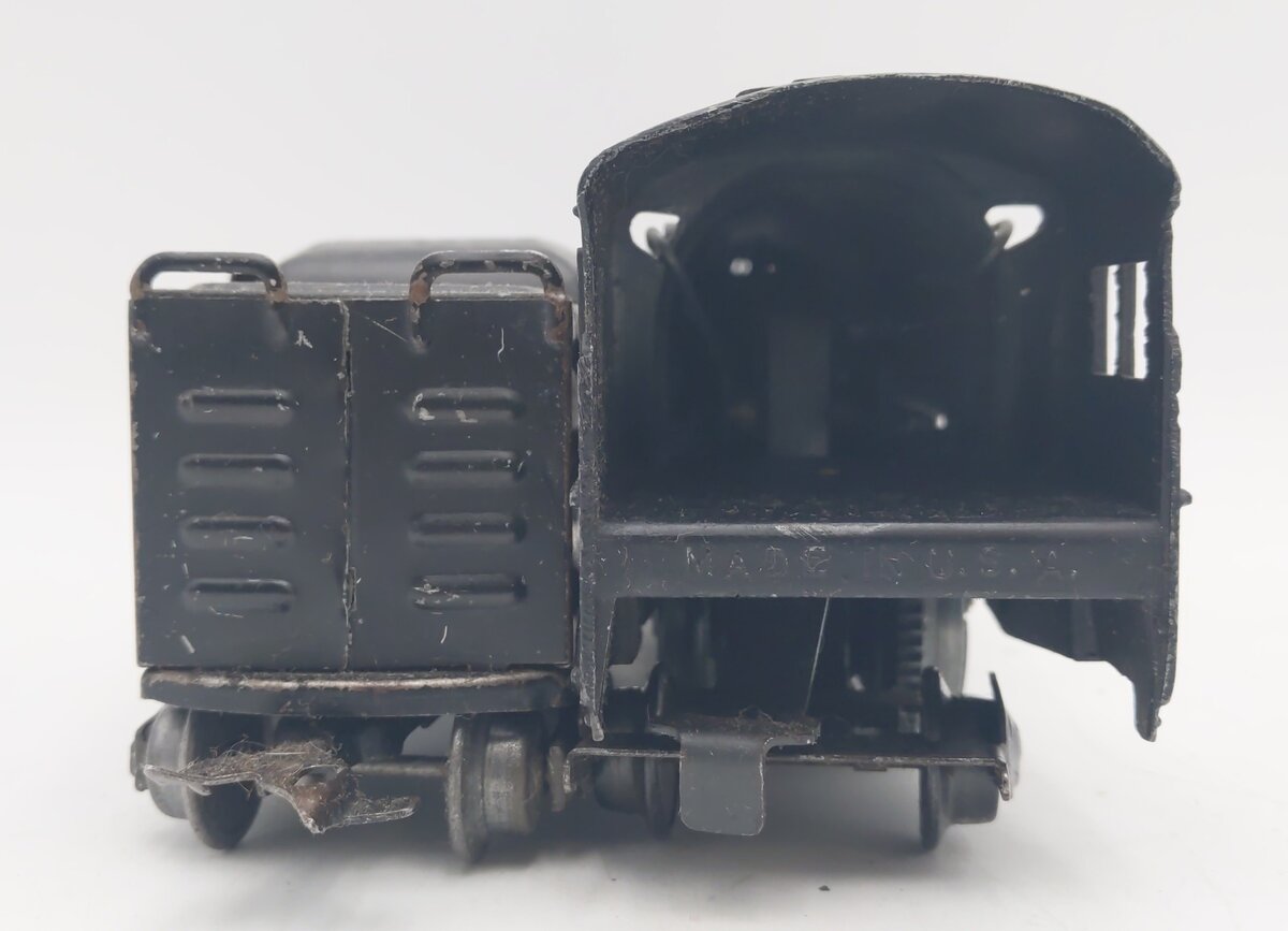 Marx 999 Vintage O New York Central 2-4-2 Steam Locomotive with Tender VG