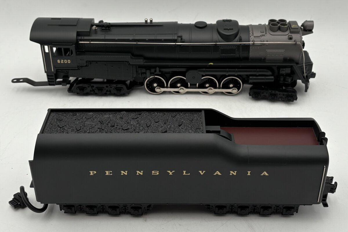MTH 30-1149-1 O Gauge PRR 6-8-6 S2 Turbine Steam Locomotive & Tender w/PS1 EX/Box