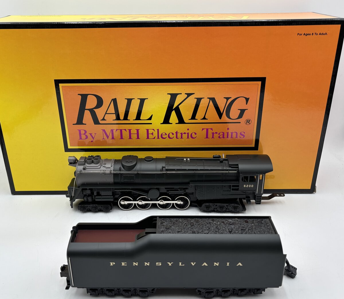 MTH 30-1149-1 O Gauge PRR 6-8-6 S2 Turbine Steam Locomotive & Tender w/PS1 EX/Box