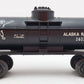Lionel 6-16129 O Gauge Alaska Railroad Single Dome Tank Car EX/Box