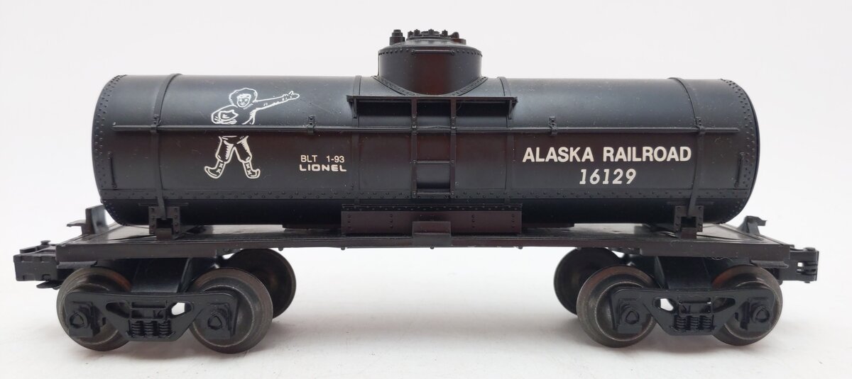 Lionel 6-16129 O Gauge Alaska Railroad Single Dome Tank Car EX/Box