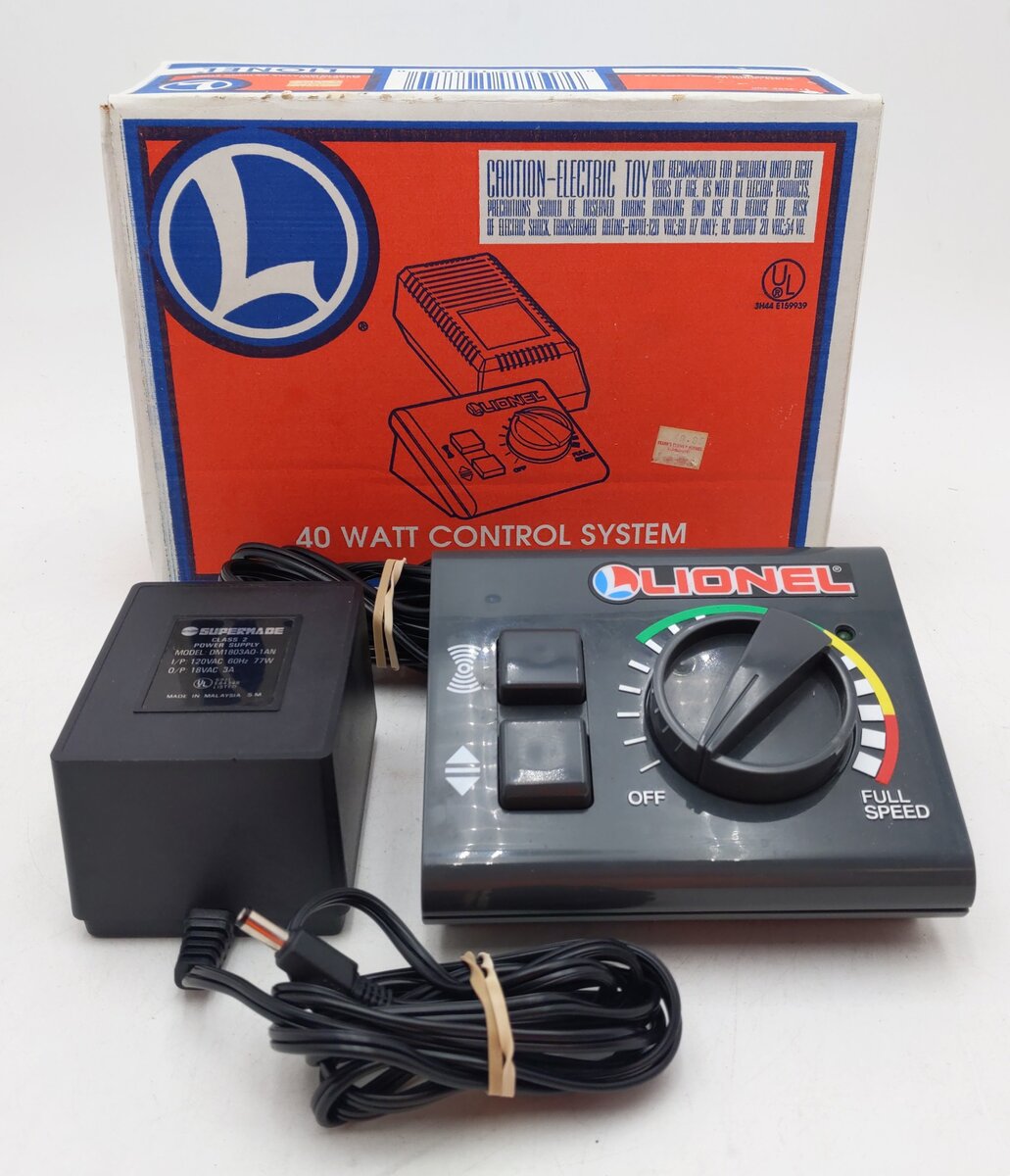Lionel 6-12885 O Gauge 40W 3-Amp Power and Control System EX/Box