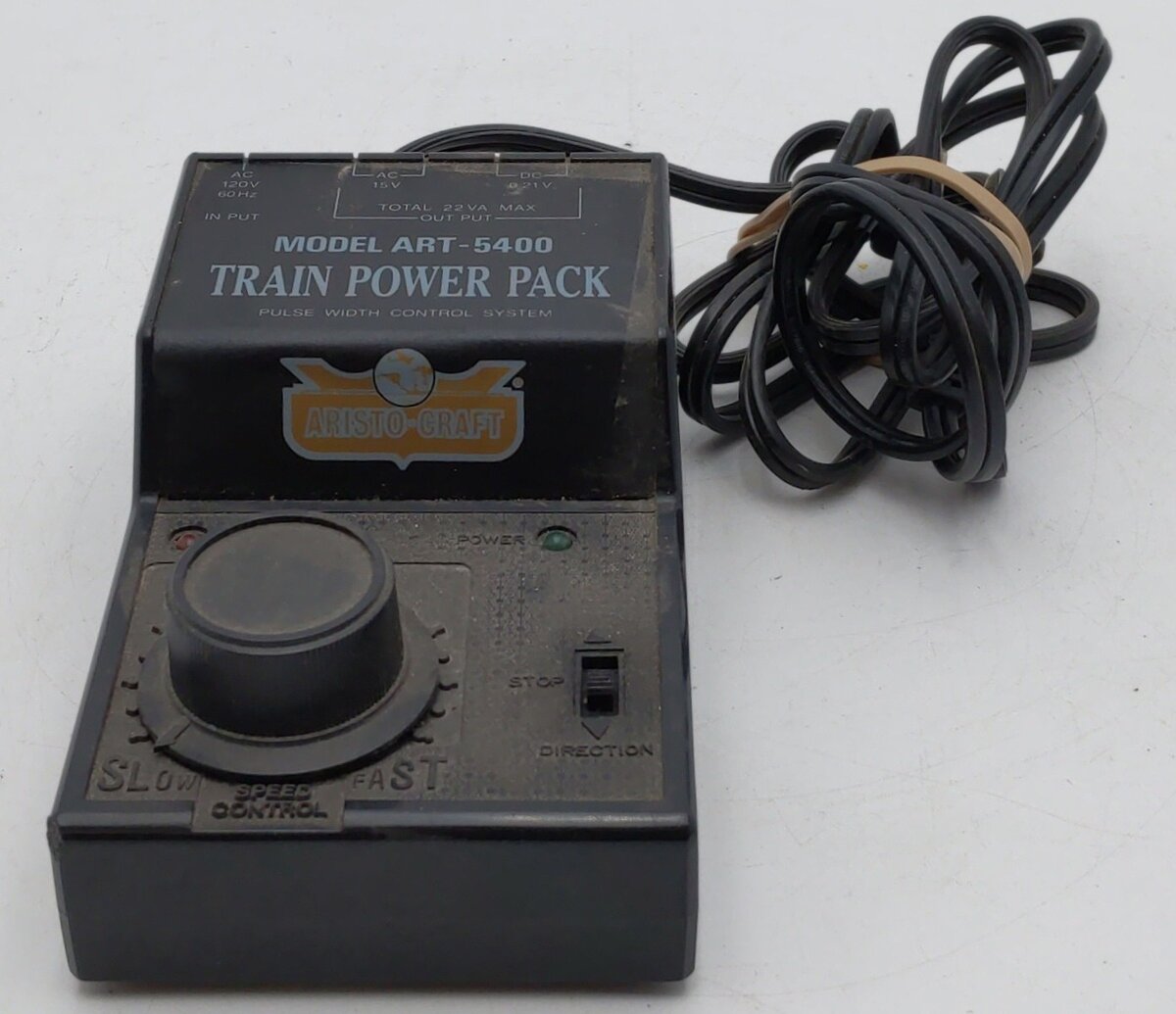 Aristo-Craft 5400 1.8 Amp Train Power Pack w/PWC EX