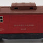 Lionel 2817 Vintage O Prewar Lionel Lines Red & Brown Tinplate Caboose VG