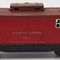 Lionel 2817 Vintage O Prewar Lionel Lines Red & Brown Tinplate Caboose VG