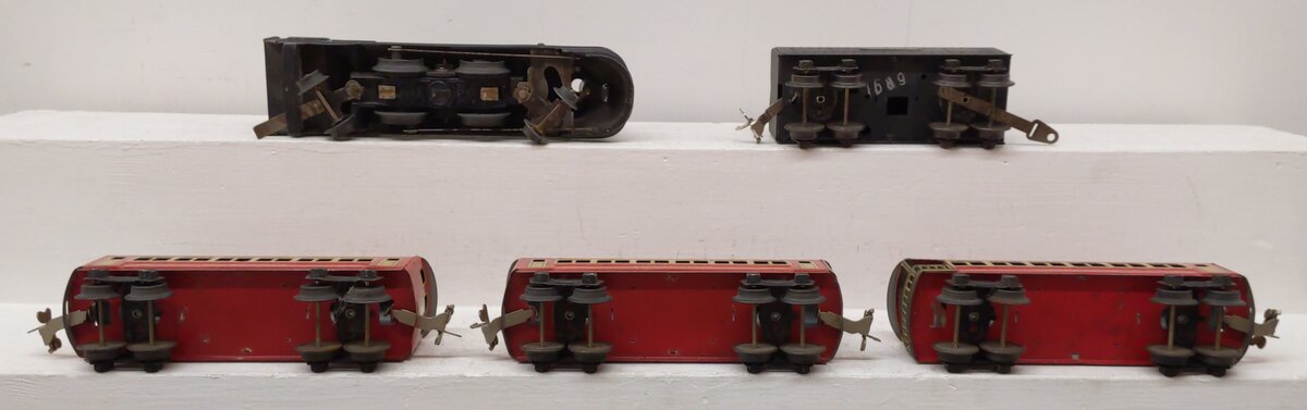 Lionel 1074 Vintage O Torpedo Train Set: 1688, 1689, 1690, 1690, 1691 [5] VG