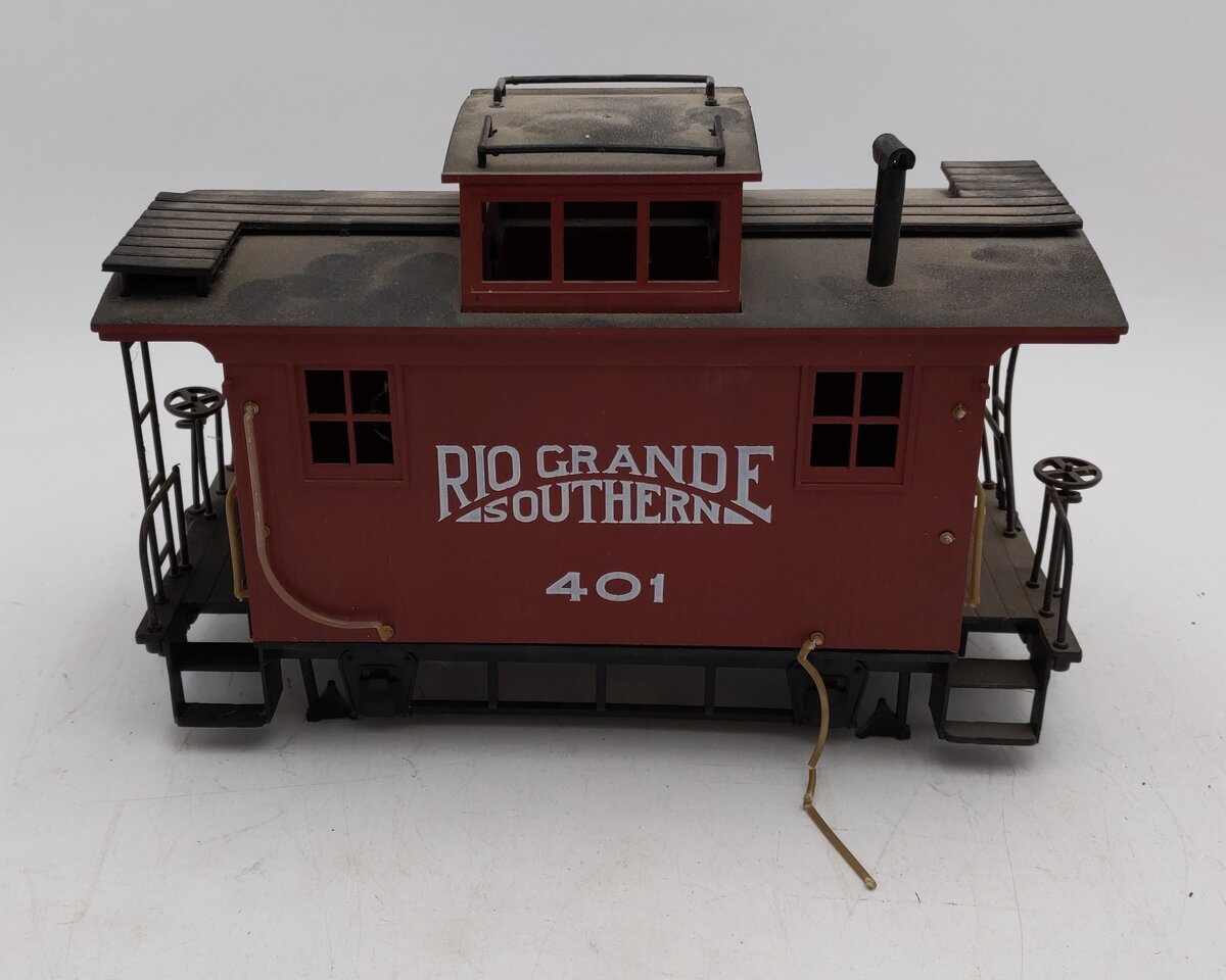 Bachmann 90015 G Scale Rio Grande Southern Caboose #401 VG