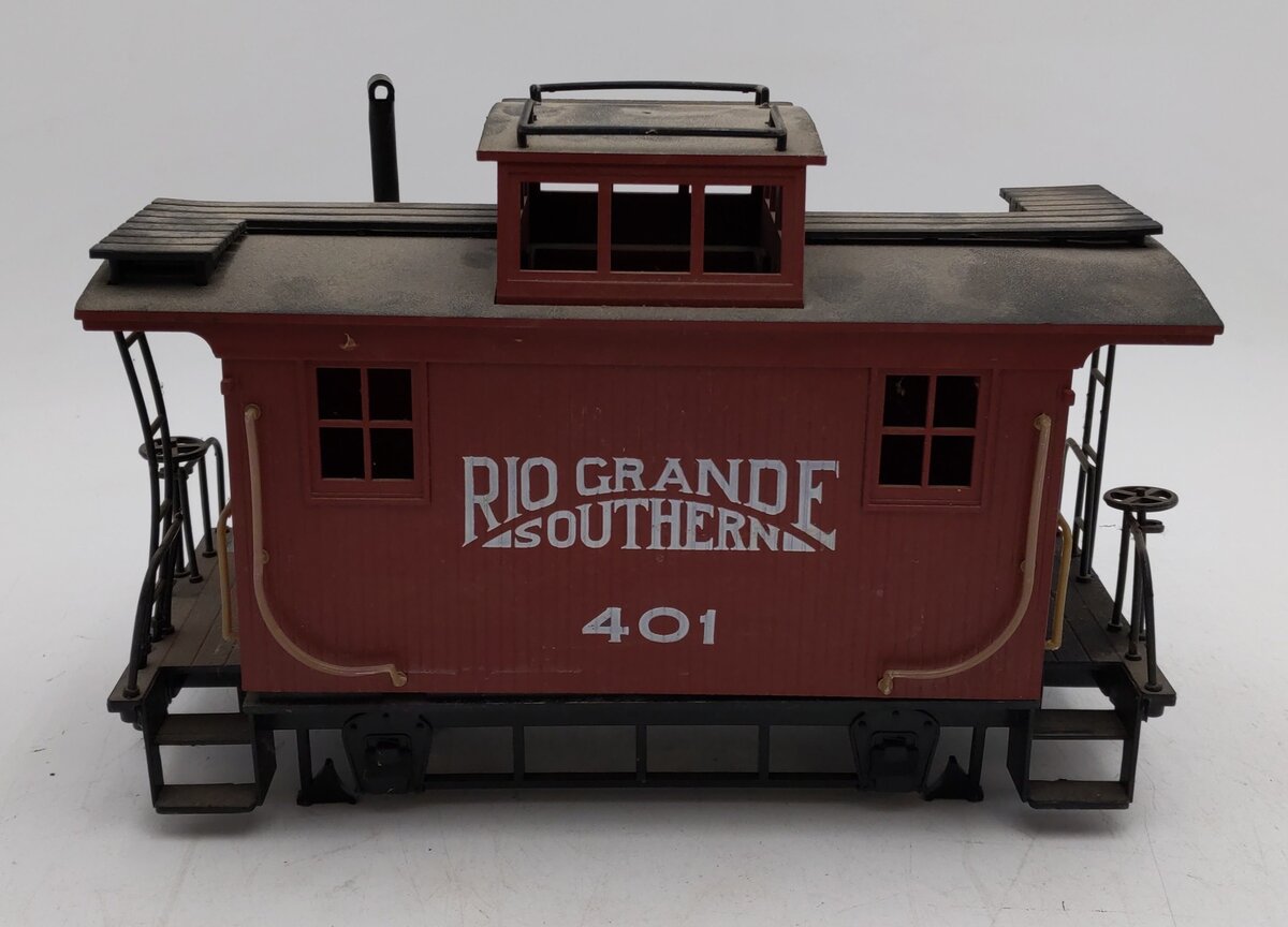 Bachmann 90015 G Scale Rio Grande Southern Caboose #401 VG