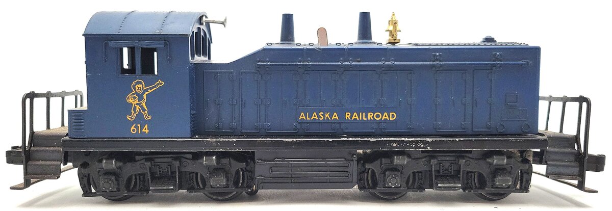 Lionel 614 Vintage O Alaska Railroad EMD NW-2 Diesel Switcher VG
