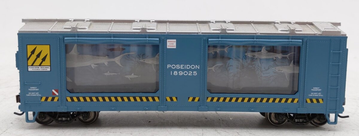 MTH 81-99007 HO Scale Poseidon Shark Operating Action Car #189025 EX