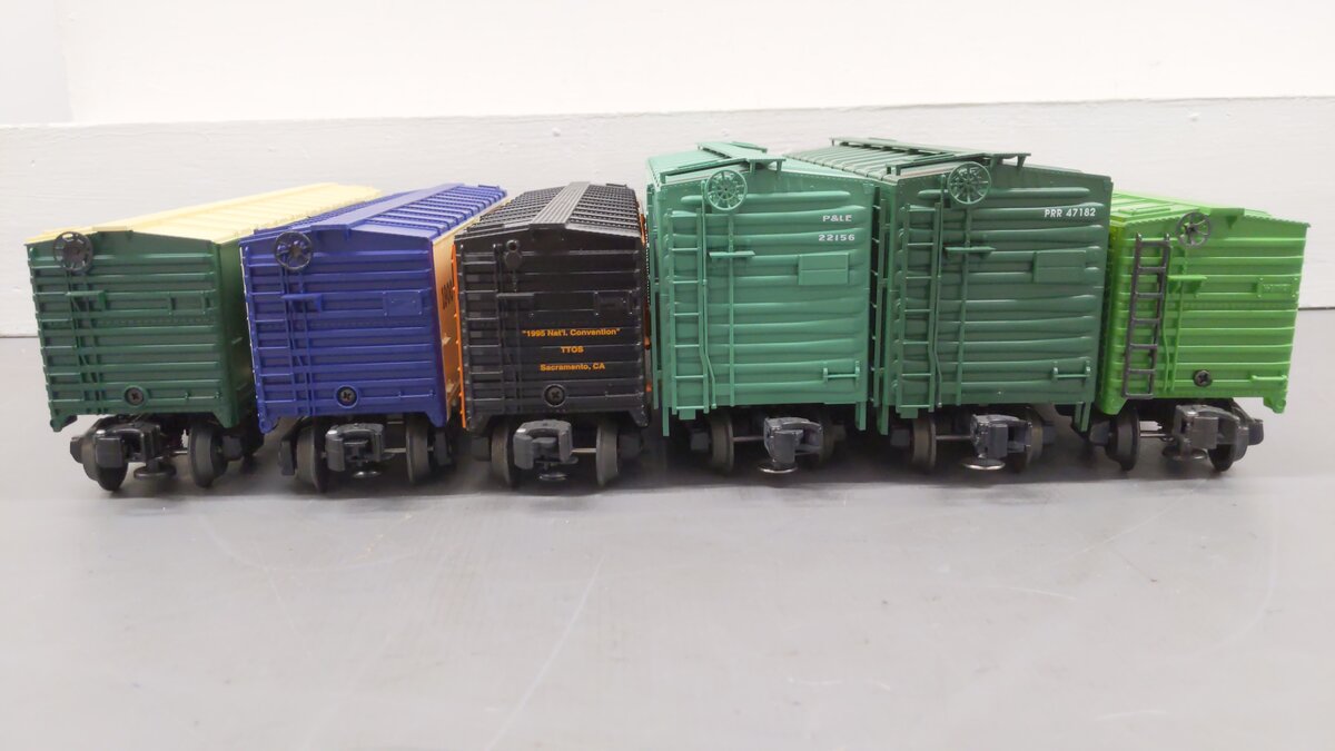 O Gauge Assorted Freight Cars [6] LN
