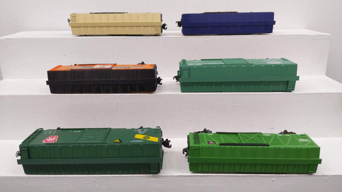 O Gauge Assorted Freight Cars [6] LN