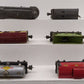Lionel 187W Vintage O PRR Steam Freight Set: 238E, 2225W, 2653, 2654, 2655, 2657 VG