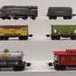 Lionel 187W Vintage O PRR Steam Freight Set: 238E, 2225W, 2653, 2654, 2655, 2657 VG