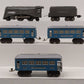 Lionel 6500E Vintage O Steam Passenger Set: 265E, 265W, 609, 609, 611 [5] VG
