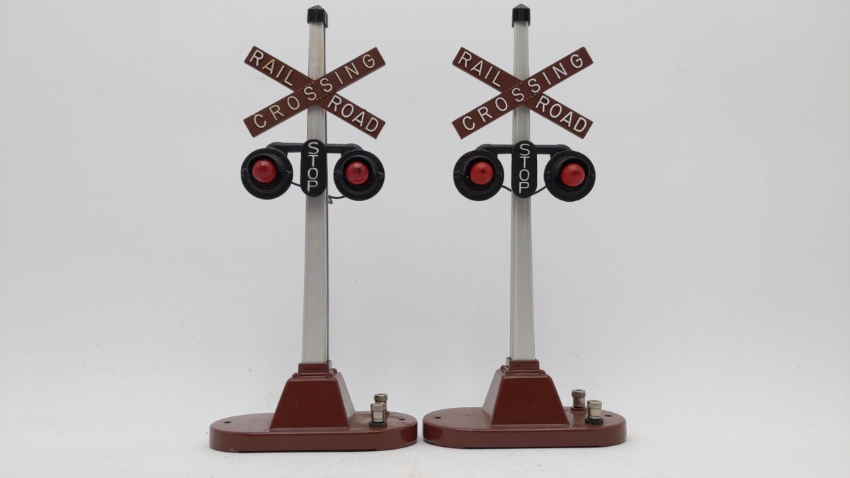 Lionel 6-12760 O/O27 Gauge Automatic Highway Flasher (2) EX