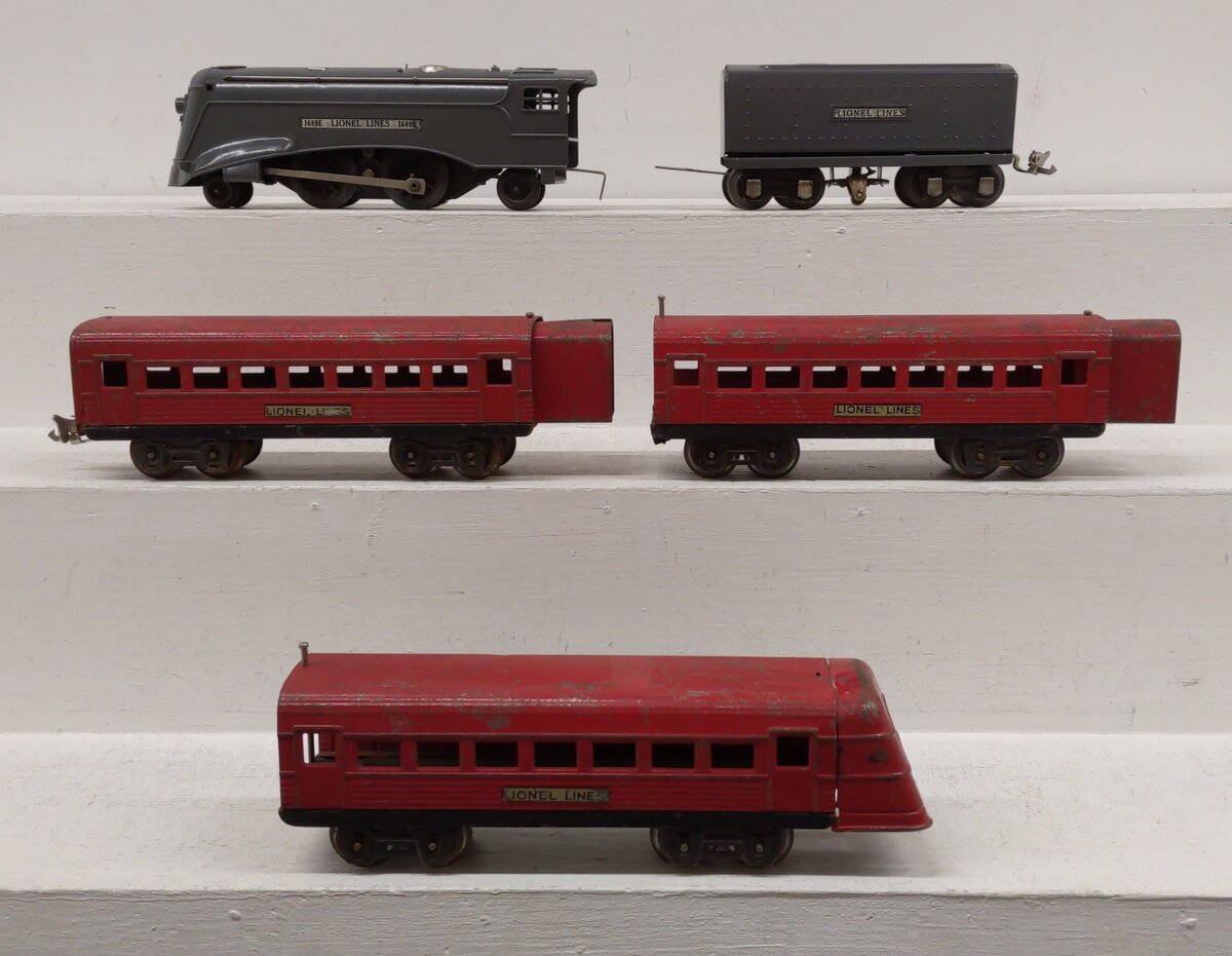 Lionel 6244W Vintage O Steam Passenger Set: 1689E, 1688W, 1673, 1674, 1675 [5]
