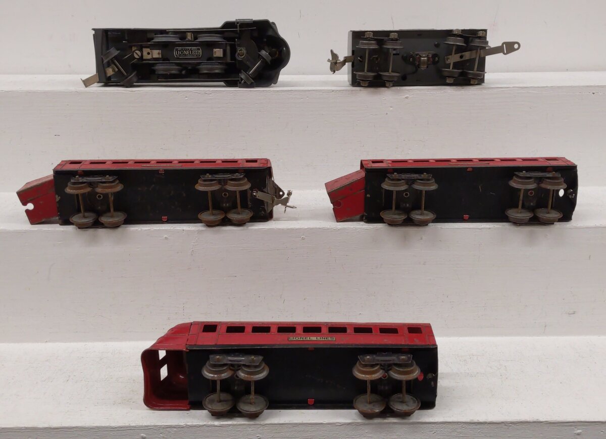 Lionel 6244W Vintage O Steam Passenger Set: 1689E, 1688W, 1673, 1674, 1675 [5]