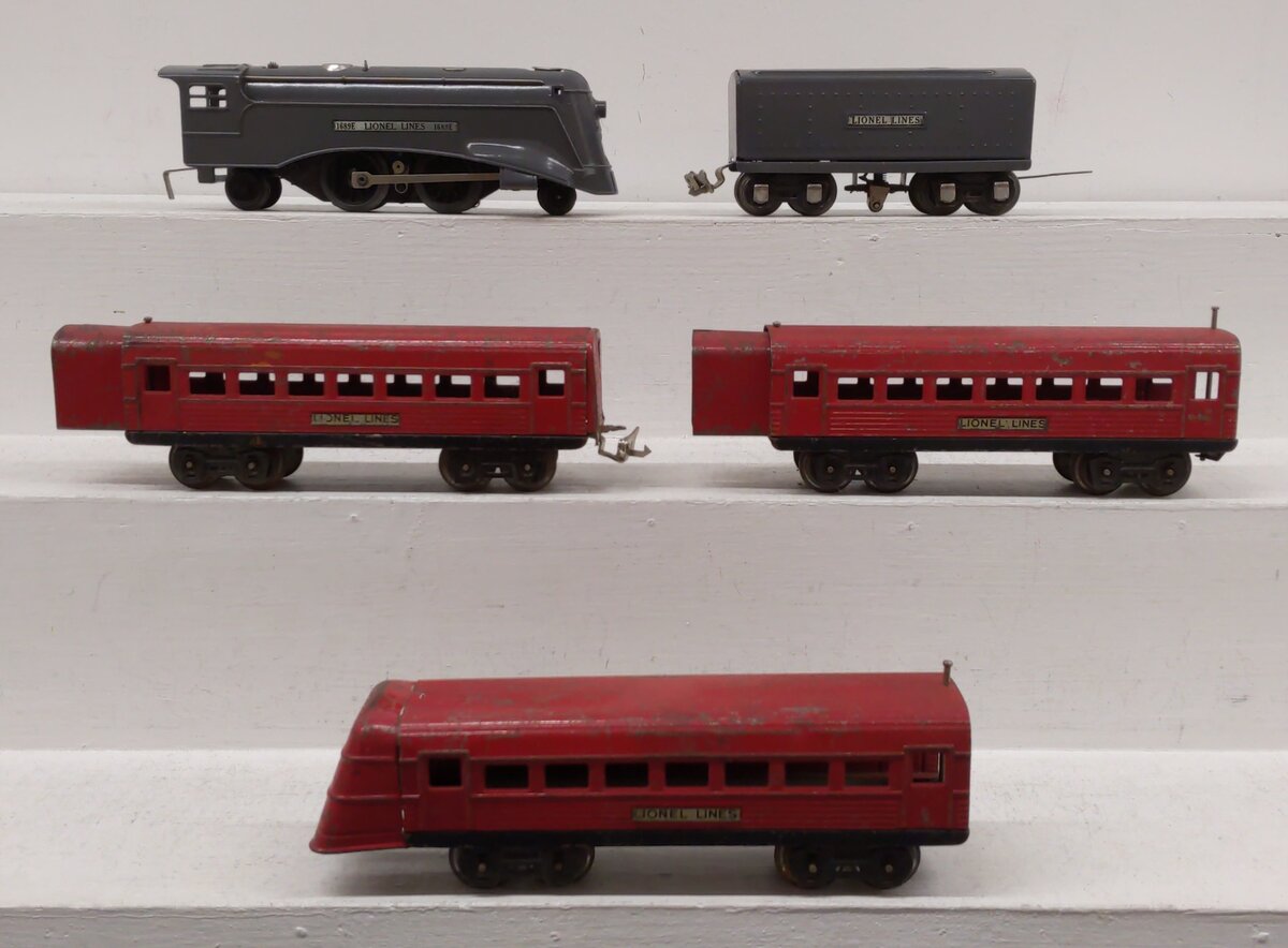 Lionel 6244W Vintage O Steam Passenger Set: 1689E, 1688W, 1673, 1674, 1675 [5]