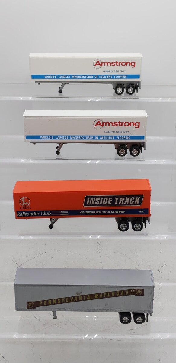 Lionel & Other O Scale Assorted Semi-trailers [4] EX
