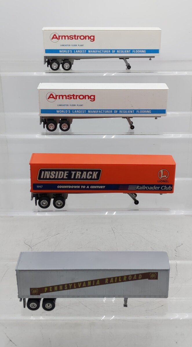 Lionel & Other O Scale Assorted Semi-trailers [4] EX