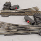 Lionel 711 Vintage O Prewar Left-Hand & Right-Hand Remote Switch Pair VG