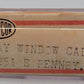 Con-Cor 1251-E N Scale Pennsylvania Bay Window Caboose #477923 EX/Box