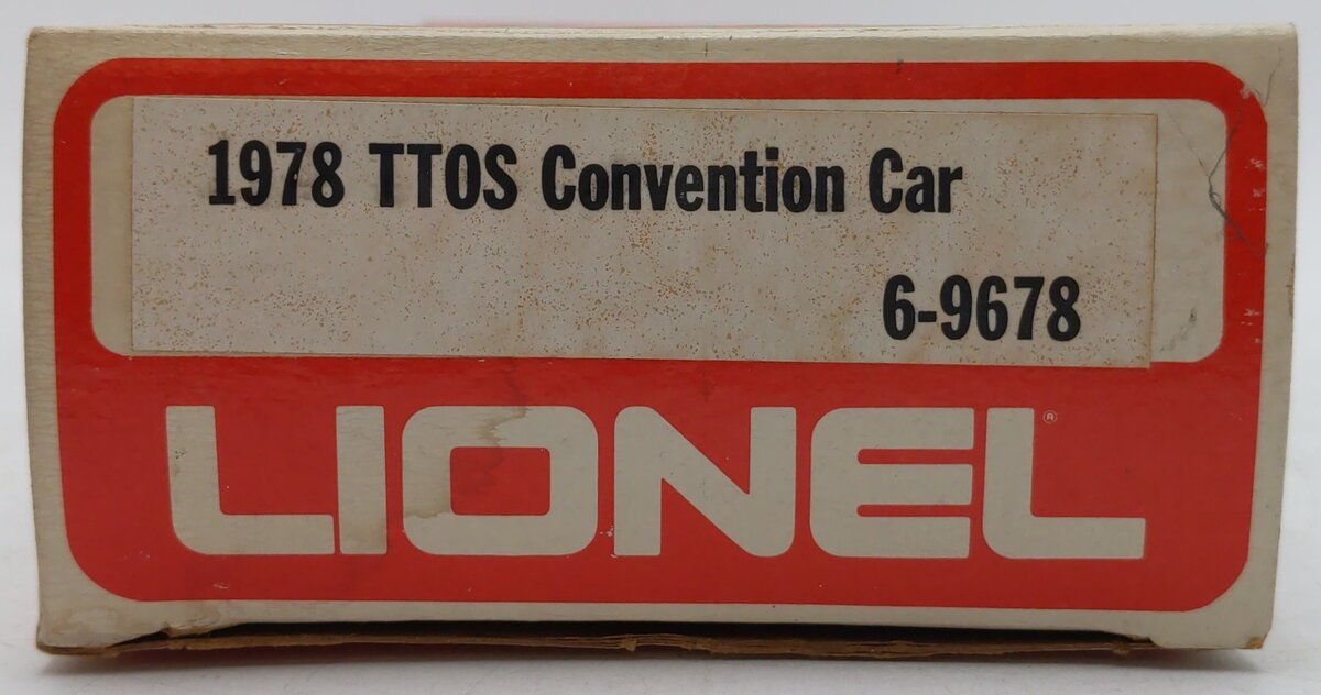 Lionel 6-9678 O Gauge TTOS 1978 Hollywood Hi-Cube Boxcar EX/Box