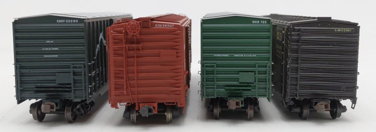 Proto 2000/Branchline HO Scale Box Cars #591527,765,112762,22283 [4] VG