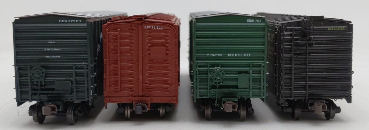 Proto 2000/Branchline HO Scale Box Cars #591527,765,112762,22283 [4] VG