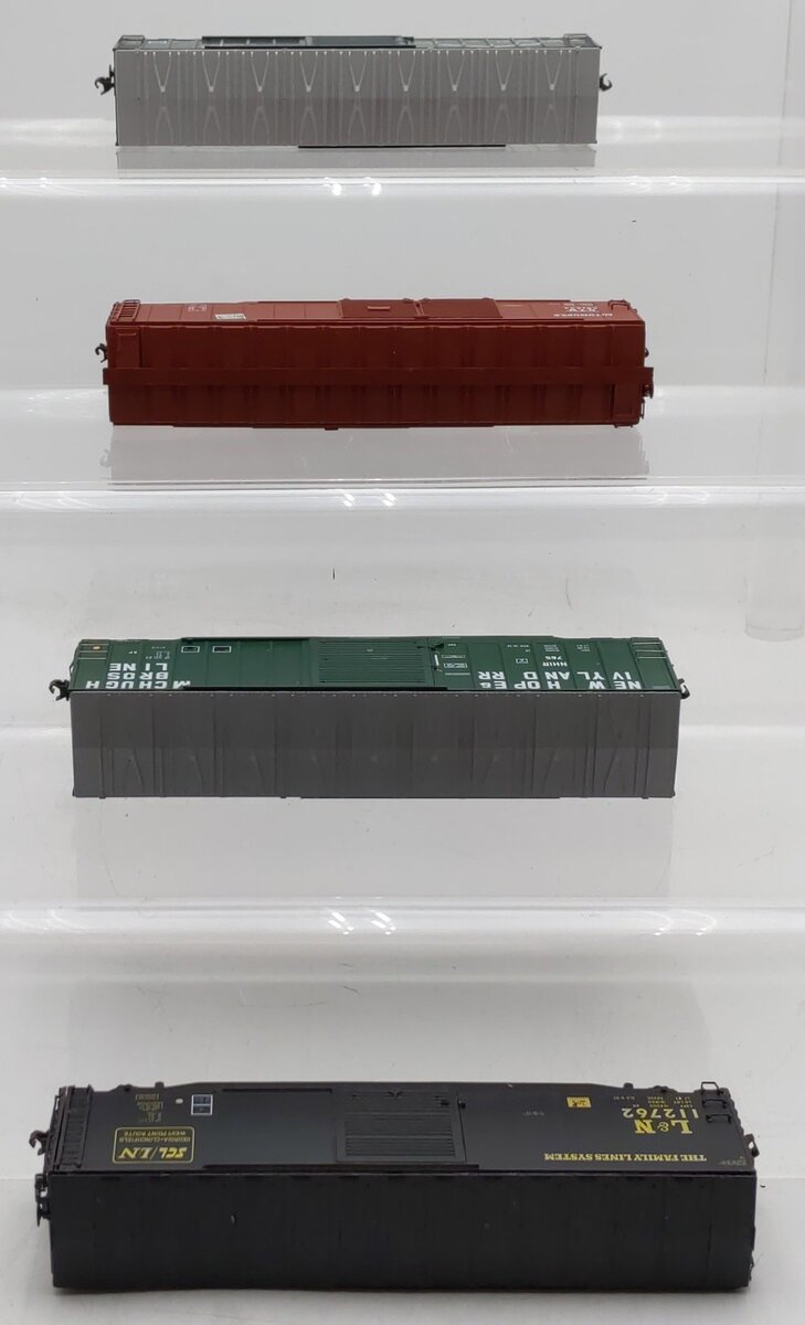 Proto 2000/Branchline HO Scale Box Cars #591527,765,112762,22283 [4] VG