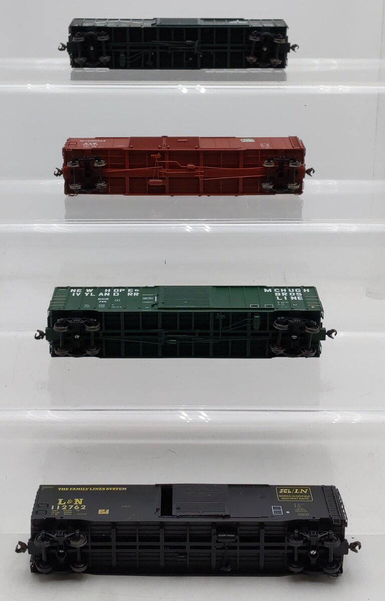 Proto 2000/Branchline HO Scale Box Cars #591527,765,112762,22283 [4] VG