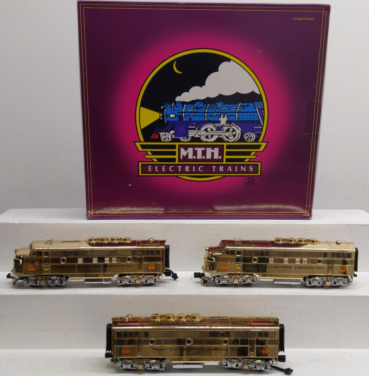 MTH 20-2505-1 TCA 50th Anniversary F-3 ABA Diesel Engine Set w/PS 2.0 LN/Box