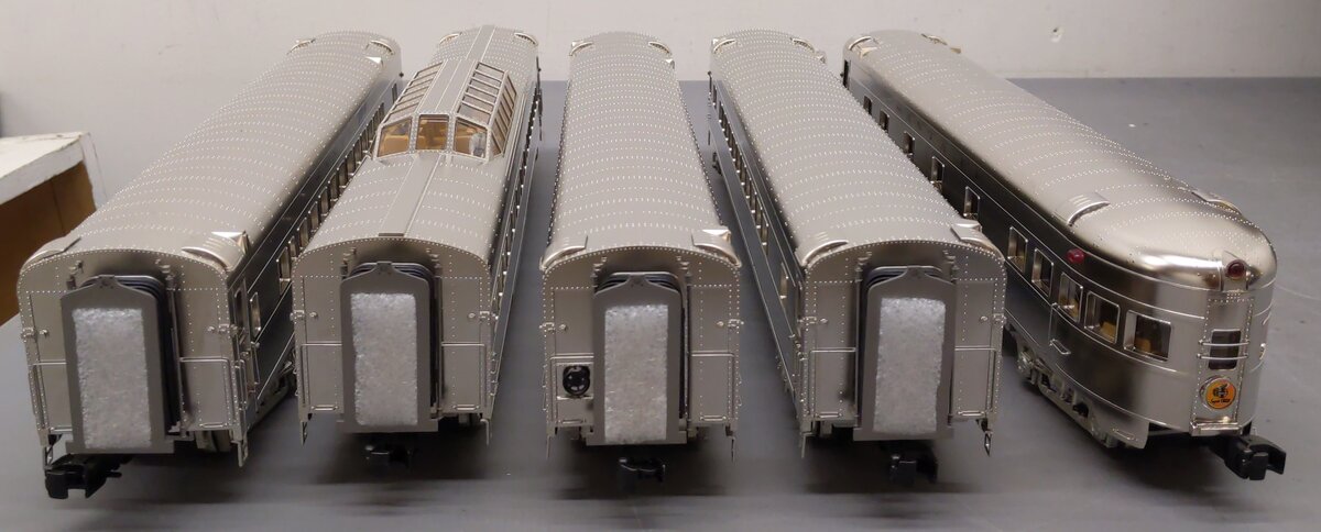 MTH 20-65152 O Santa Fe 70' Streamlined Smooth-Side Passenger Set (Set of 5) LN/Box