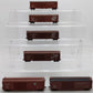 Proto 2000 HO Scale Box Cars #591572,48571,20064,48585,8556,8538 [6] VG