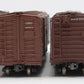 Proto 2000 HO Scale Box Cars #591572,48571,20064,48585,8556,8538 [6] VG