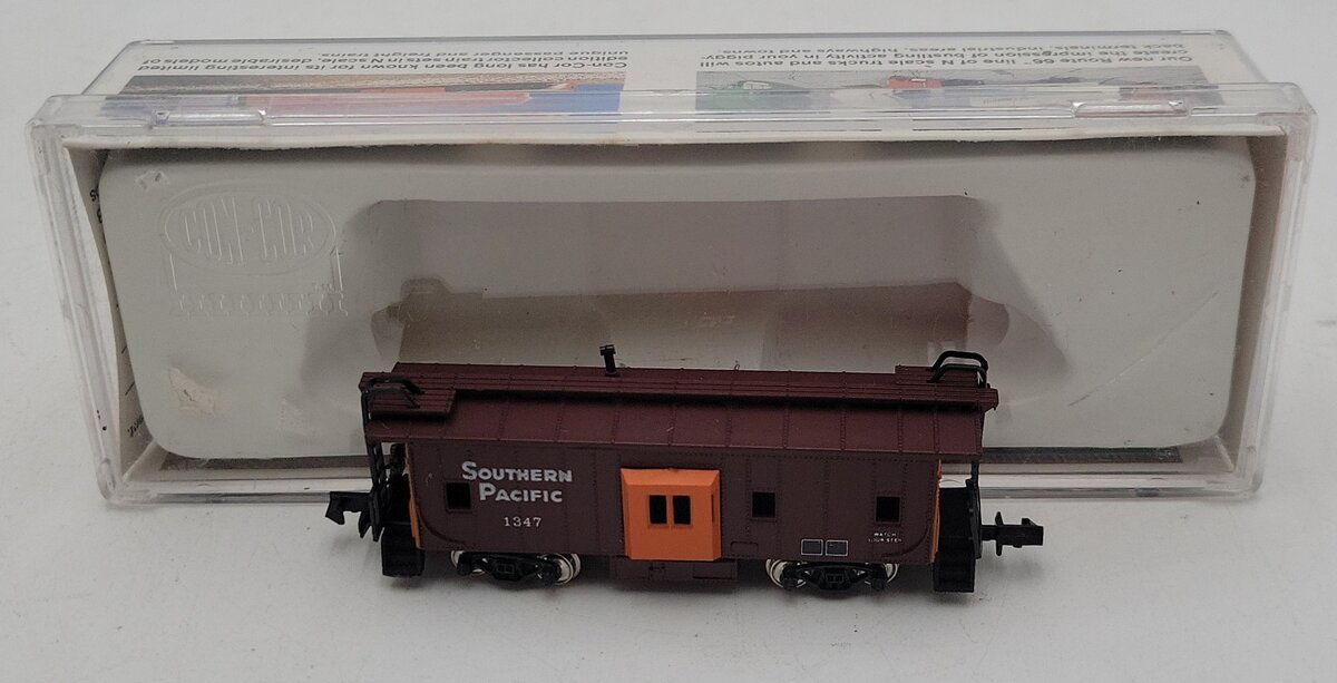 Con-Cor 0001-125305 N Southern Pacific Bay Window Caboose #1347 LN/Box