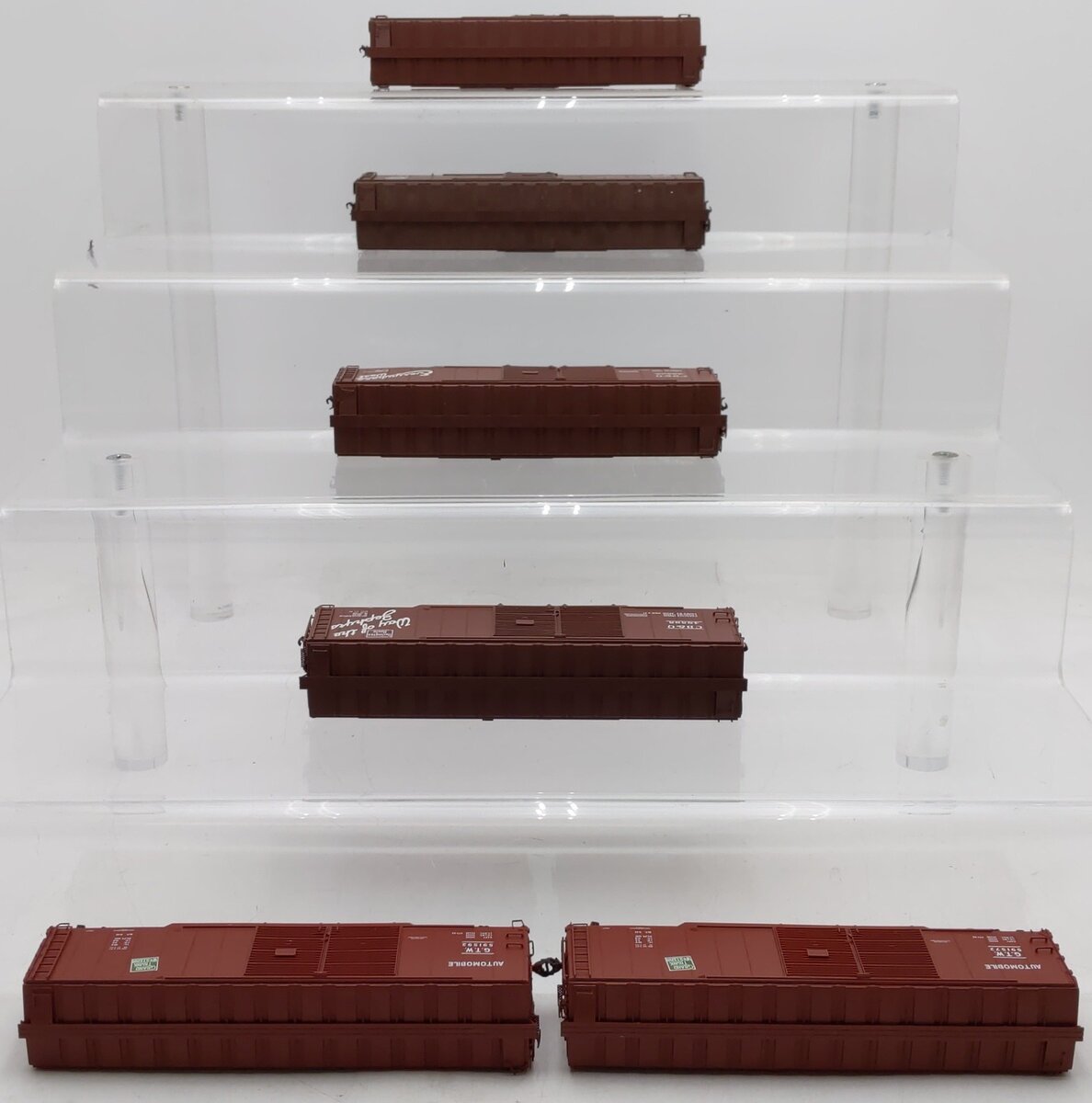 Proto 2000 HO Scale Box Cars #48585,48508,48552,81768,591572,591592 [6] VG