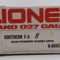 Lionel 6-8661 O Gauge Southern F3 B Non-Powered Diesel Locomotive EX/Box