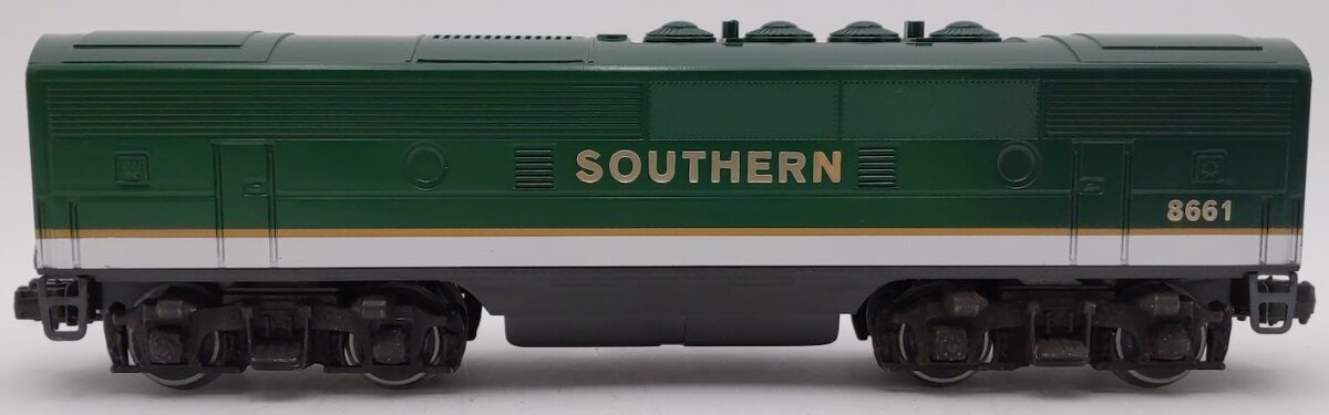 Lionel 6-8661 O Gauge Southern F3 B Non-Powered Diesel Locomotive EX/Box