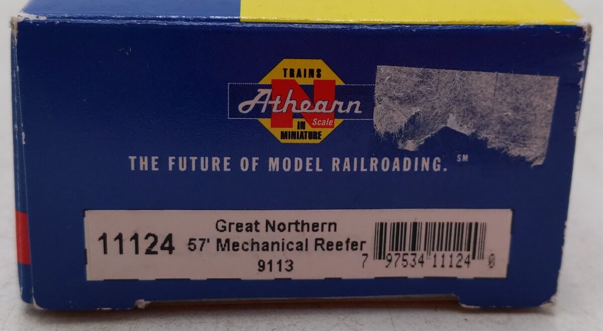 Athearn 11124 N Great Northern 57' Mechanical Reefer #9113 EX/Box