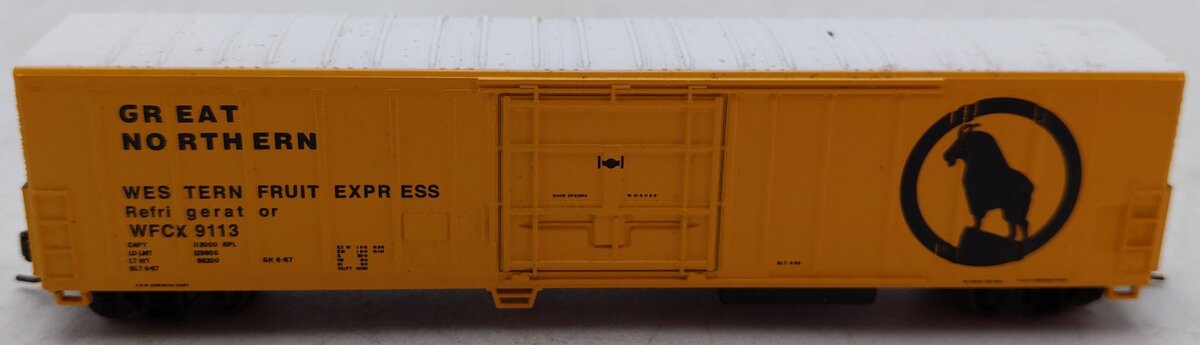 Athearn 11124 N Great Northern 57' Mechanical Reefer #9113 EX/Box