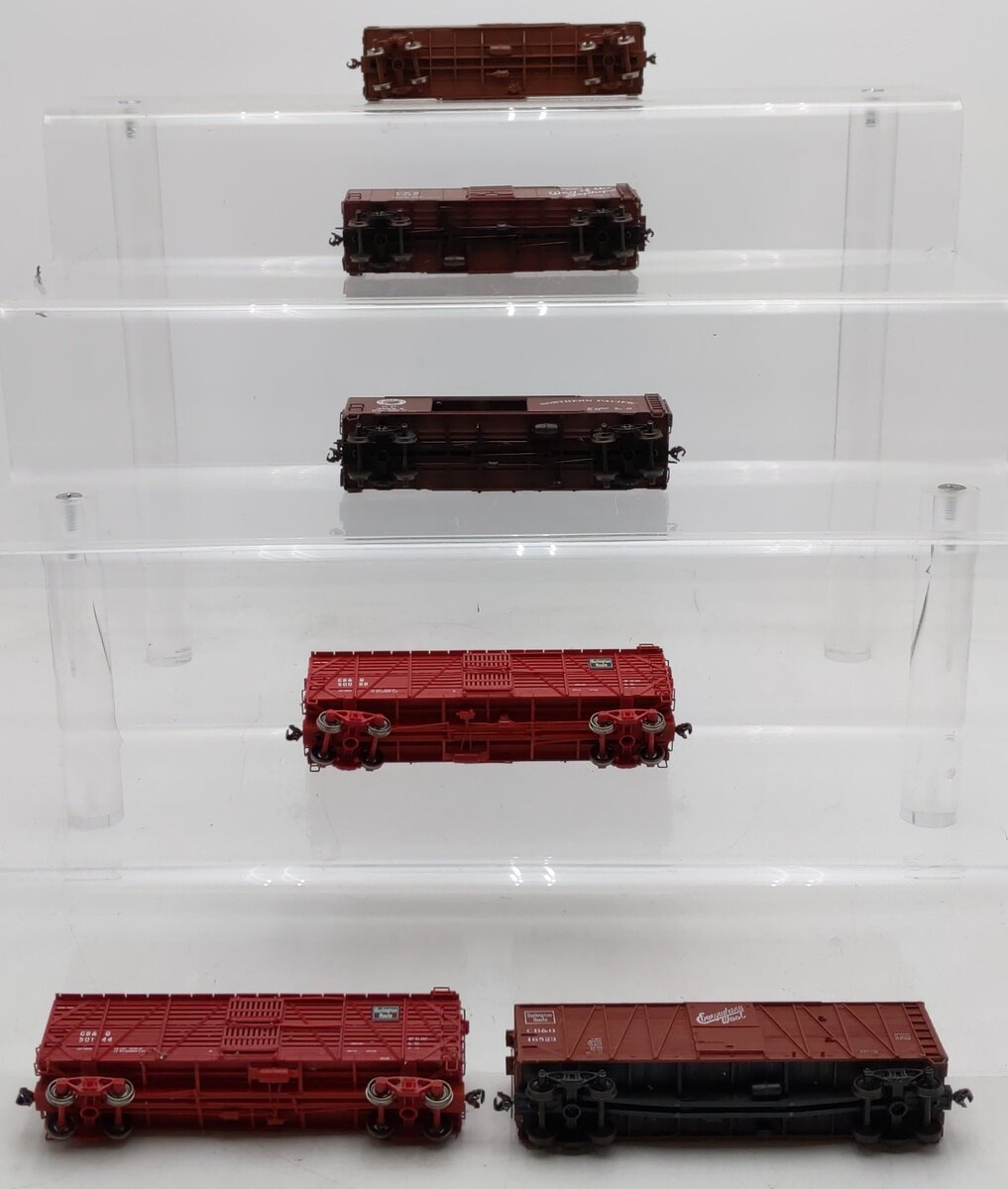 Proto 2000/Athearn/Other HO Freight Cars #19617,1518,38257,16523,50098,50144 [6] VG