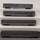 Golden Gate Depot O 1938 20th Century Limited Aluminum 4 Car Passenger Set A EX/Box
