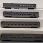 Golden Gate Depot O 1938 20th Century Limited Aluminum 4 Car Passenger Set A EX/Box