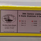 Golden Gate Depot O 1938 20th Century Limited Aluminum 4 Car Passenger Set A EX/Box