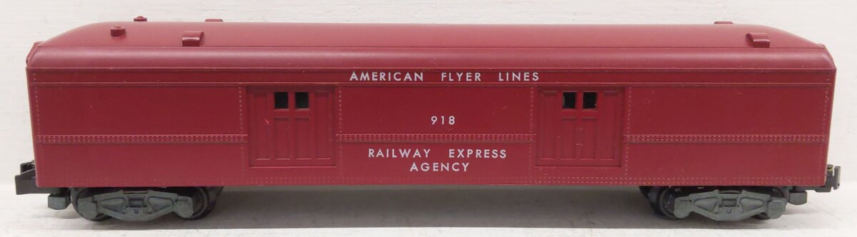American Flyer 918 Vintage S AFL REA Operating Mail Pick-up Car EX/Box