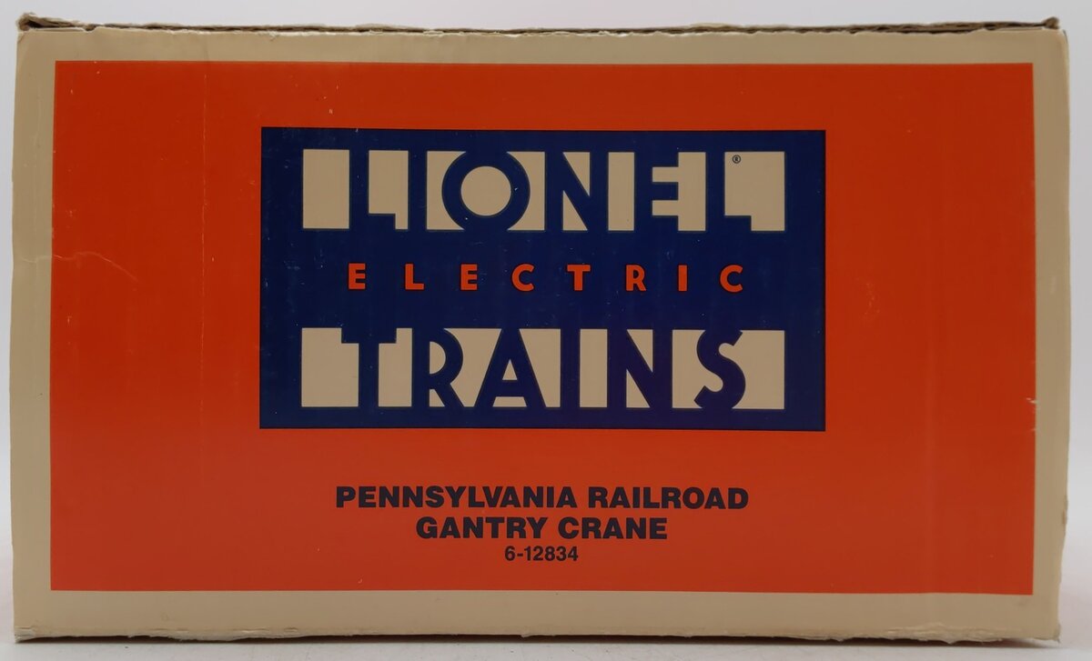 Lionel 6-12834 O Gauge Pennsylvania Railroad Gantry Crane/Box