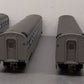 Golden Gate Depot 1938 O 20th Century Aluminum Pullman 4-Car Set B (3 Rail) EX/Box