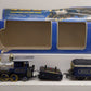 New Bright 2170 G The Royal Blue Battery Operated Locomotive & Tender LN/Box